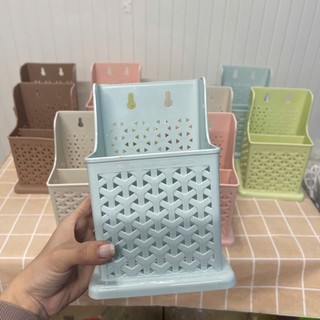 [Giá Xưởng] Ống Đũa Vuông 2 Ngăn Nhựa Đại Triển – Đựng Đũa, Muỗng, Ngăn Nắp, Tiện Dụng