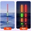 Phao Câu Cá Điện Tử PYCOU, Đèn Báo Trượt Trôi Ống Đèn LED Phao, Chất Lượng Cao 2 Phao Phao Tấn Công Đá Câu Cá Đuôi Dài