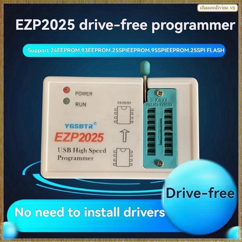 [K O G X] EZP2025 Drive Free USB Lập trình viên hỗ trợ 24 / 25 / 93 / 95EEPROM SPI FLASH Chips BIOS Burning