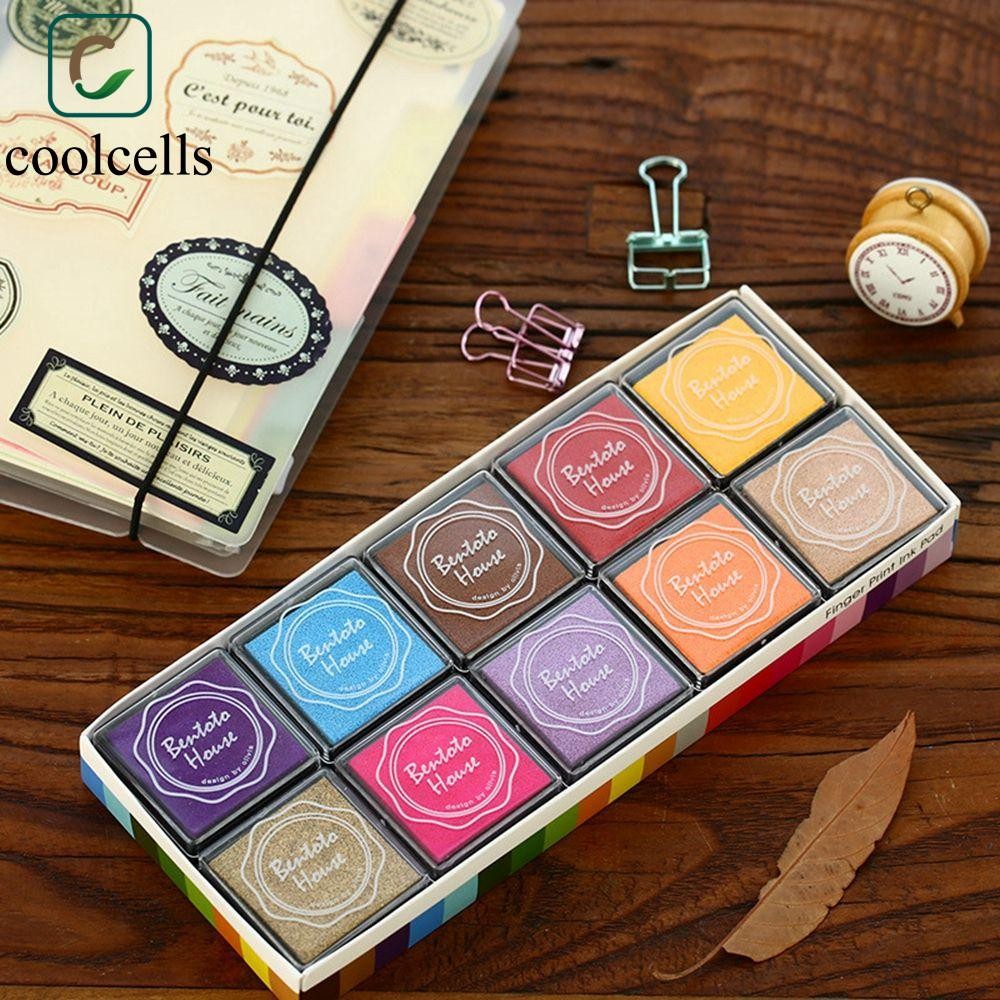 Fingerprint Ink Pad Set – 24 Colors, Washable & Safe For Kids, Educational Stamp Pads For Art Projects & Crafts