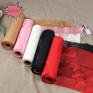 Giấy tổ ong PNPIA 30CMX5M, Giấy đóng gói đệm chống sốc, Giấy Kraft bảo vệ môi trường có thể phân hủy Cửa hàng đóng gói hoa