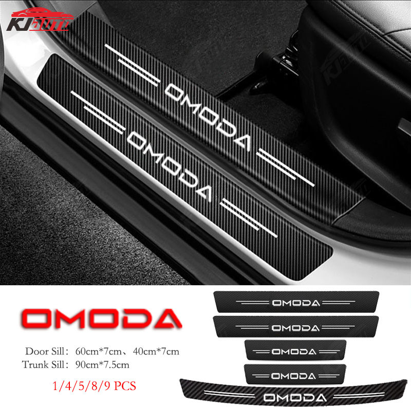 Omoda Xe Sill Miếng Dán Chống Trầy Xước Chống Thấm Nước Thân Xe Bảo Vệ Cửa Xe Da Bao Phụ Kiện Cho Chery Omoda E5