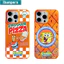 ibumpers Ốp Lưng iPhone Dễ Thương Spongebob Hài Hước Họa Tiết Da Màu Cam Ốp Điện Thoại Dày Dặn Silicon Mềm Chống Sốc Chống Bẩn Cho Iphone 16 15 14 12 13 11 Pro Max IP 7 8 Plus X XS XR