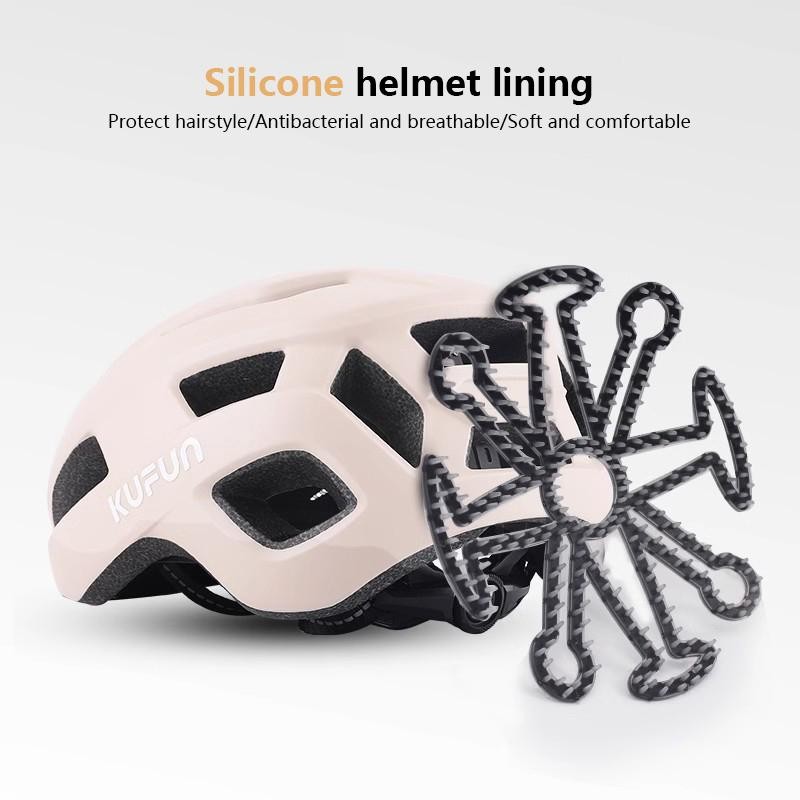 Tmoy Mũ Bảo Hiểm Linh Hoạt Chống Biến Dạng Bên Trong Silicone Pad Thông Khí Mũ Bảo Hiểm Lót Miếng Lót Mũ Bảo Hiểm Đệm Xe Máy Xe Đạp Mũ Bảo Hiểm Phụ Kiện TCVN