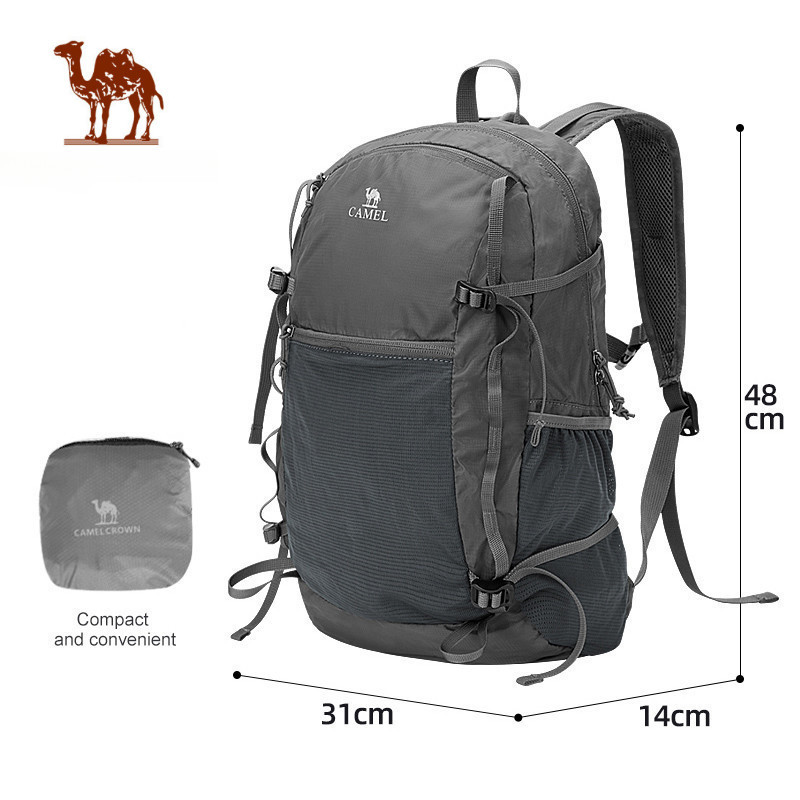 Ảnh Ba lô gấp CAMEL CROWN 25L Ba lô ngoài trời siêu nhẹ Nén Túi xách du lịch Ba lô giải trí 1