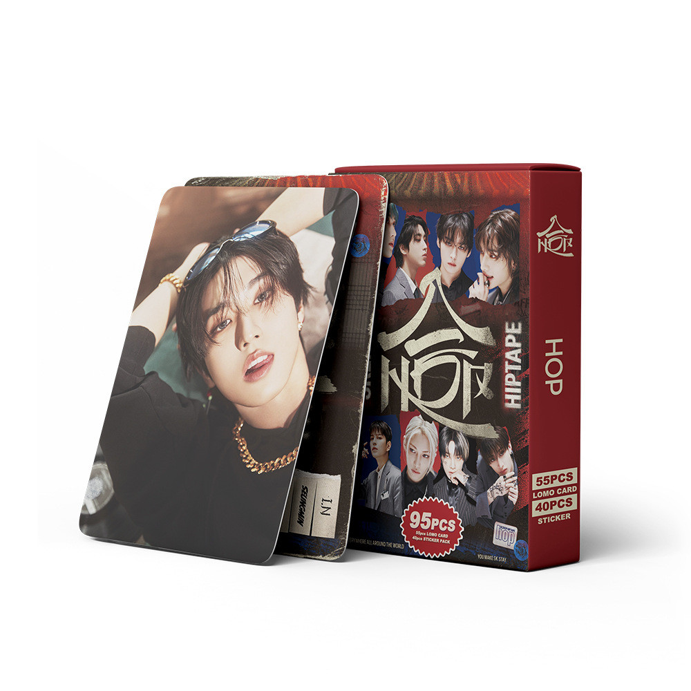 Linxx 95 Chiếc Stray Kids HOP Album Lomo Card Kpop Photocards Bưu Thiếp Series