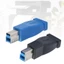 MOON USB B Nam Adapter USB C Nữ Sang Máy In Nam Adapter Nguồn Điện Adapter