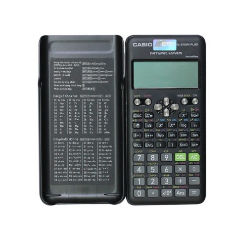 Máy tính khoa học dùng cho học sinh, sinh viên CASIO FX-570 VN Plus ( được phép mang vào phòng thi).
