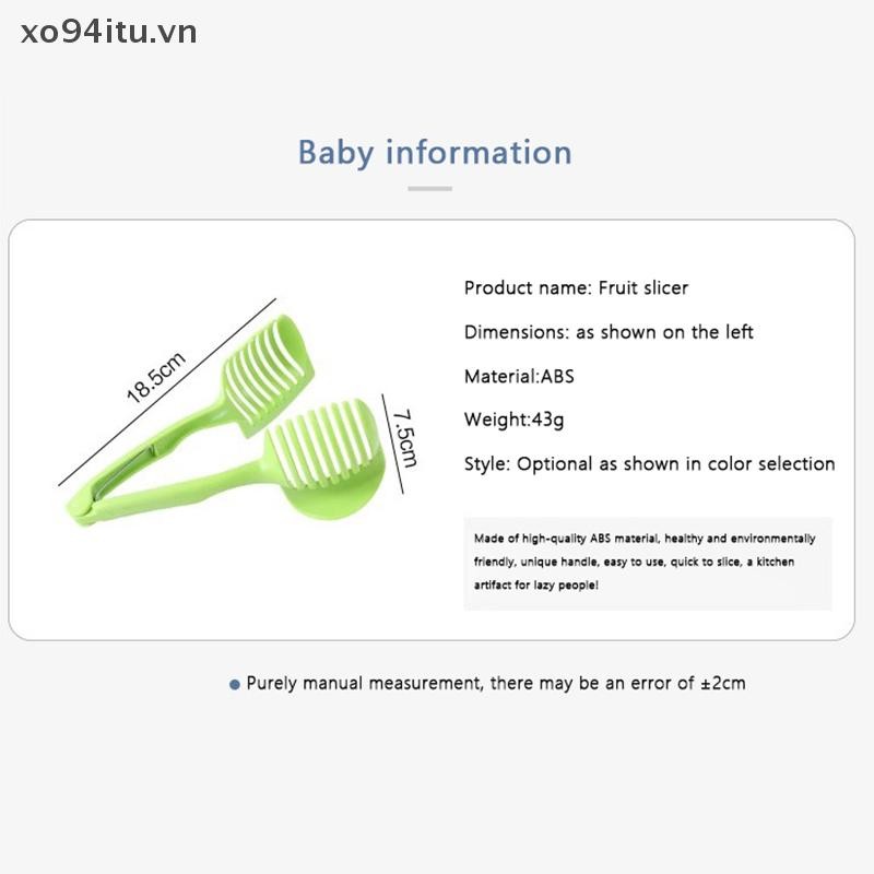 Xoitu Dụng Cụ Nhà Bếp Tiện Dụng Nhựa Hành Giá Khoai Tây Cà Chua Máy Thái Rau Củ Quả Dụng Cụ Nấu Ăn An Toàn Phụ Kiện VN