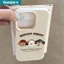 ibumpers Ốp Lưng IPhone Chó Con Hoạt Hình Dễ Thương Đơn Giản Cho IPhone 16 15 14 12 13 11 Pro Max IP 7 8 Plus X XS XR Ốp Điện Thoại Mỏng Silicon Mềm Da Họa Tiết