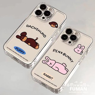 Vỏ cặp đôi chú thỏ cho Xiaomi 15 Pro Civi 4 Pro 14 Ultra 13 13T 12 12S 12T Pro Xiaomi 13 Lite 13 12S Ultra Cover Vỏ điện thoại mềm trong suốt chống sốc hoạt hình dễ thương