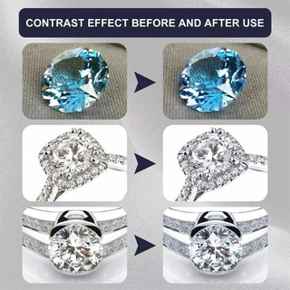 100ML Jewelry Cleaner Cleaning Solution Tarnish Remover Silver Wash Water Diamond Ring Cleaning liquid