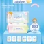 Khăn lau trẻ em cao cấp LALAFEEL Khăn lau an toàn không chứa cồn parabens Free 3 và 6 gói