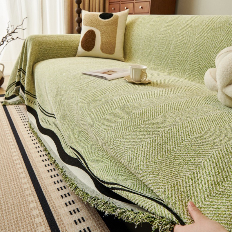 Vỏ bọc ghế Sofa, Chăn Sofa đa năng chống trầy xước Chenille hiện đại chống trượt