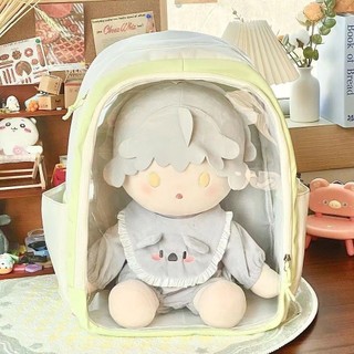 Ba lô itaBag lớn 40CM bằng PVC trong suốt nhiều lớp