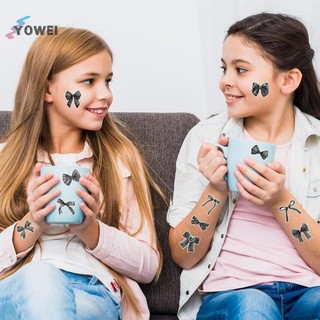 YOWEI 500 Tờ Hoạt Hình Thời Trang Nơ Dán Hồng Nơ Niêm Phong Dán Sáng Tạo DIY Trang Trí Dán Trẻ Em Phần Thưởng Nhãn Quà Tặng VN
