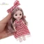 Búp bê bé gái 17 cm mới với 13 khớp di động 3D Mắt to cho bé gái DIY LMWU
