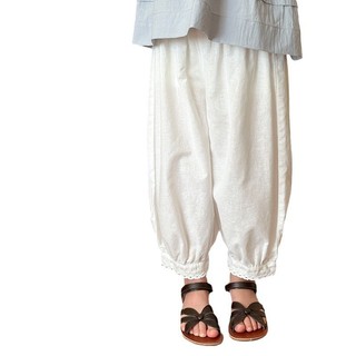 Quần cotton cho bé gái, quần cotton chải thoải mái, dễ giặt, quần thường ngày