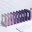 Bookends có thể tháo rời CODECOVED, Đế sách để bàn chống trượt có thể điều chỉnh, Bộ chia làm dày Chống rơi Tiết kiệm không gian Giá đỡ sách dọc Văn phòng