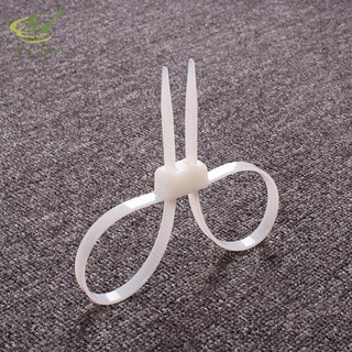 [ELOY] Flex Cuffs Nhựa Nylon Dùng Một Lần Zip Tie Toughness Cable Handcuff Public Security Practice Gardening VN