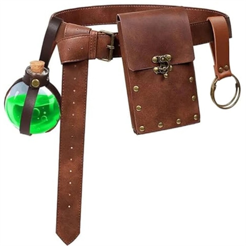 Bầu Trời Nam Phục Hưng Trang Phục Halloween Thời Trung Cổ Cướp Biển Thắt Lưng Túi Fanny Pack Vikinges Trang Phục Phụ Kiện Bộ Cosplay