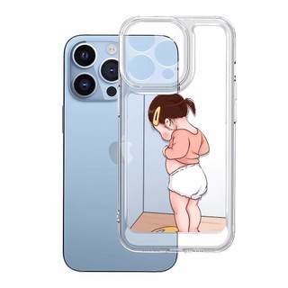 Ốp điện thoại Weighing Girl cho Oppo Reno 14 13 Pro A5 Pro A3 A3X A60 A78 A98 Find x8Pro x8 Findx6 X5 X2pro F11 F7 F9 Reno trong suốt chống rơi Space Case