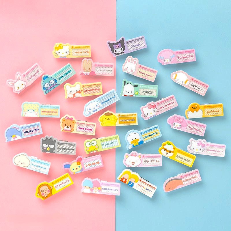 Sanrio Character Secret Name Badge Collection - Acrylic Design, Age 3+ - Series 1 - Perfect for Collectors and Fans! ㅤDirect From Japan