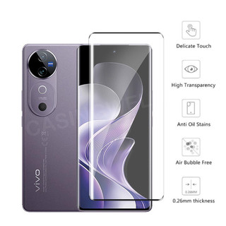 Bảo Vệ Màn Hình Cho Vivo V40 Pro V60 V30 V30E V29 V29E V29 Pro 5G 2025 Full Cover Mặt Trước Mặt Sau Bảo Vệ Ống Kính Cường Lực Phim