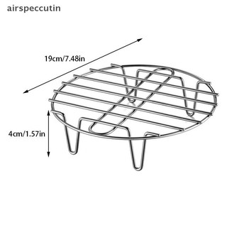 Airspecutin Thép không gỉ Nồi Hấp Giá Nấu Nướng Nồi Đứng Airfryer Nướng Phụ Kiện Thực Phẩm Nhà Bếp Hấp Giá EN