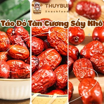 500G Táo Đỏ Tân Cương Size Đại, Táo Đỏ Sấy Loại 1 , Táo Đỏ Kỉ Tử Hỗ Trợ Ăn Kiêng