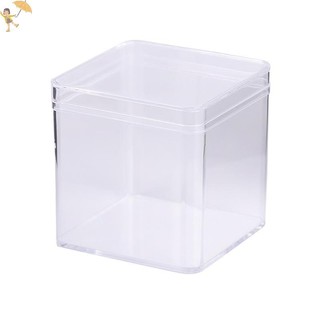 [Gou] Hộp Kẹo Nhựa Vuông Thực Phẩm Trong Suốt Bao Bì Kẹo Cưới Hộp Nhựa Có Nắp VN