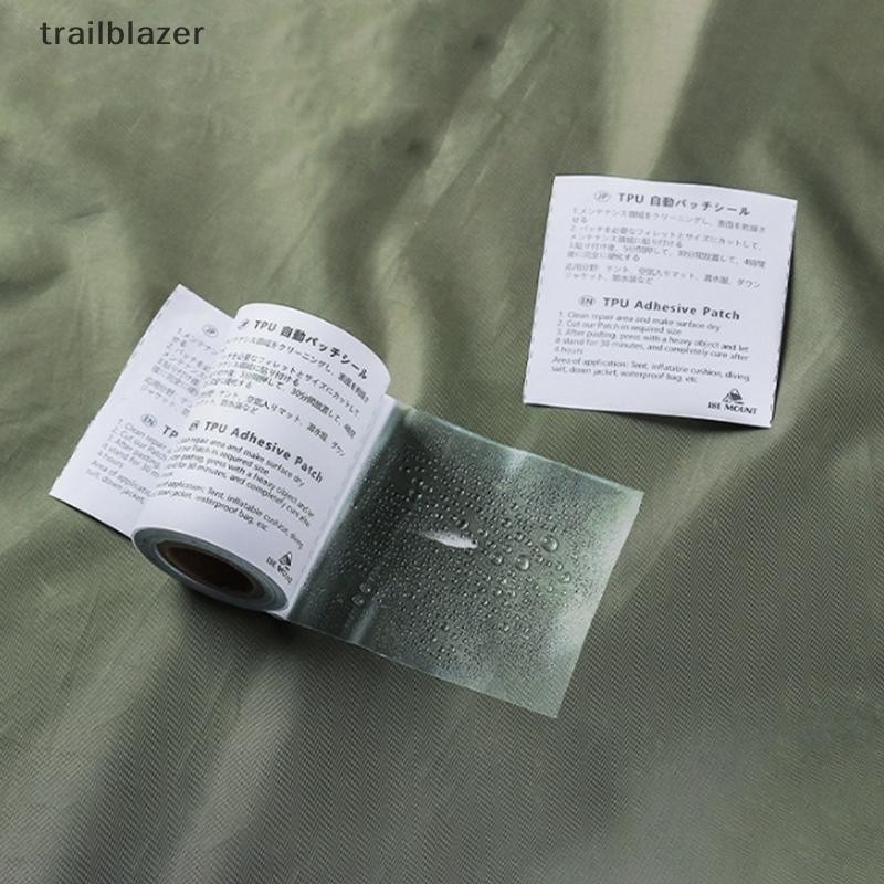 Miếng dán sửa chữa trong suốt Trailblazer Tpu, Băng sửa chữa lều, Miếng dán sửa chữa rò rỉ, Miếng dán sửa chữa chống nước mới