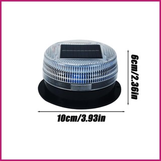 Đèn LED an toàn năng lượng mặt trời cảnh báo dừng, nhấp nháy, đế từ tính mạnh, shopidaevn