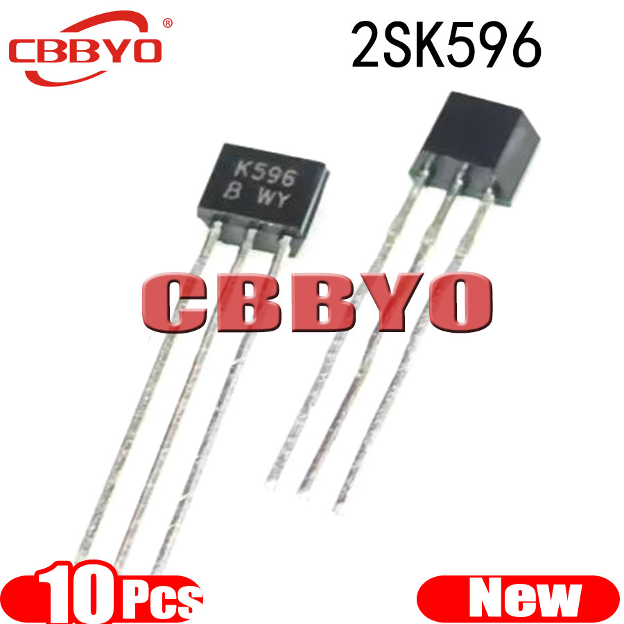 10 CÁI K596B 2SK596B K596 2SK596 MOS TO-92 Ống hút có sẵn hoàn toàn mới ...