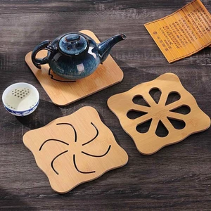Miếng Lót Cốc Gỗ Lót Ly Lót Nồi Gỗ Chống Thấm Cách Nhiệt Chống Trượt Phụ Kiện Bàn Ăn
