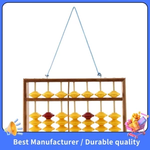 7 Cột Chống Trơn Trượt Treo Bàn Bằng Gỗ Soroban Dụng Cụ Giáo Dục Máy Tính Toán Học Cho Học Sinh Giáo Viên