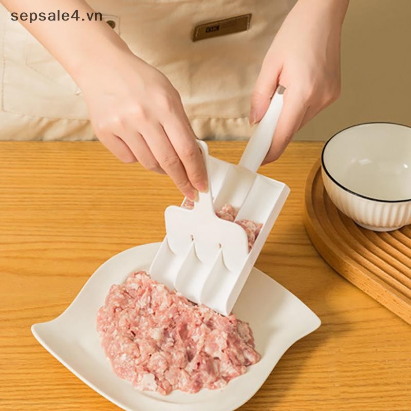 B&N  Bộ Dụng Cụ Làm Thịt Viên Nhà Bếp Cá Chiên Nướng Thịt Quả Bóng Làm Khuôn Thìa Dụng Cụ Thịt Nướng Lẩu Đậu Củ Cải Tiện Ích Nhà Bếp.