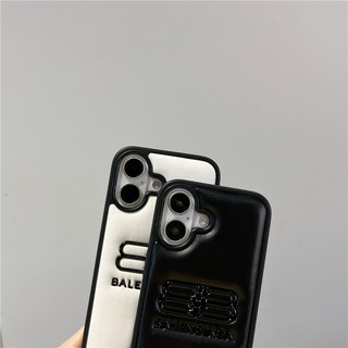 Ốp điện thoại dập nổi thời trang sang trọng BB Paris Business cho iPhone 16 15 14 13 Pro Max Bìa cứng