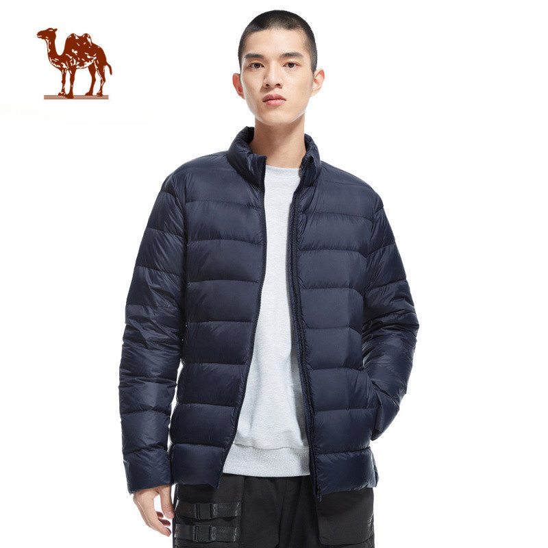 Ảnh Áo khoác thể thao CAMEL CROWN cổ đứng siêu nhẹ giữ ấm dành cho nam 1