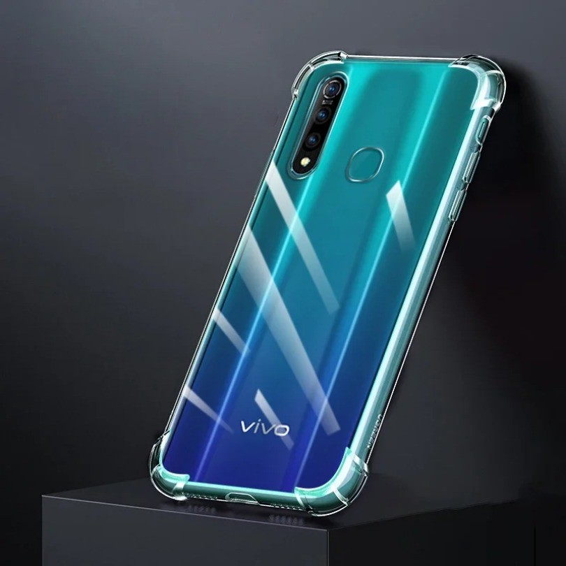 Sang Trọng Mềm Cao Cấp Chất Lượng Cao Ốp lưng VIVO Z5 Z5i Z5X 2019 2020 Coque Túi Khí Chống Sốc Ốp Lưng Silicon Mỏng Funda Nhà Ở