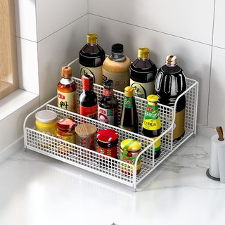 Giá Gia Vị Giá Để Đồ Nhà Bếp Giá Đựng Cốc Hộ Gia Đình Mặt Bàn Đa Năng Gia Vị Ngăn Giá Để Đồ Để Bàn Lưu Trữ Giá Kim Loại