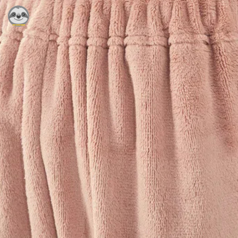 Phong cách Nhật Bản Muji Style / Đồ ngồi mềm mại ấm áp cho trẻ em / Bộ đồ ngủ ấm áp liền mạch cho trẻ em lớn / Quần áo ngồi thân thiện với da cho bé trai bé gái