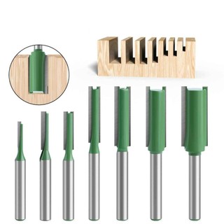 Mũi phay gỗ tạo rãnh vuông 1/4 và 6mm, kích cỡ đa dạng SUNND