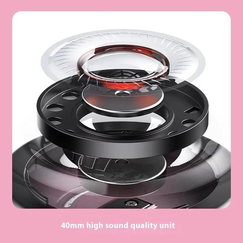 FiiO SnowSky Tai nghe không dây bất cứ lúc nào Tai nghe Bluetooth ANC On-Ear Tuổi thọ pin dài Độ trễ thấp Tai nghe không dây cổ điển