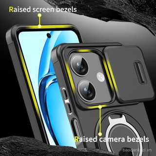 Ốp lưng cho OPPO A3 A3x A40 Reno 13 Pro Reno 13F Bảo vệ ống kính Windows Hỗ trợ ốp điện thoại nam châm