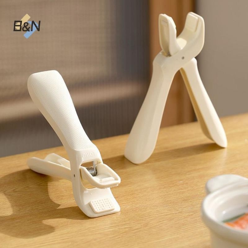 B & N Chống Trơn Trượt Chống Bỏng Kẹp Bữa Ăn Mới Bát Kẹp Silicon Chống Bỏng Giá Đỡ Kẹp Bát Bếp.