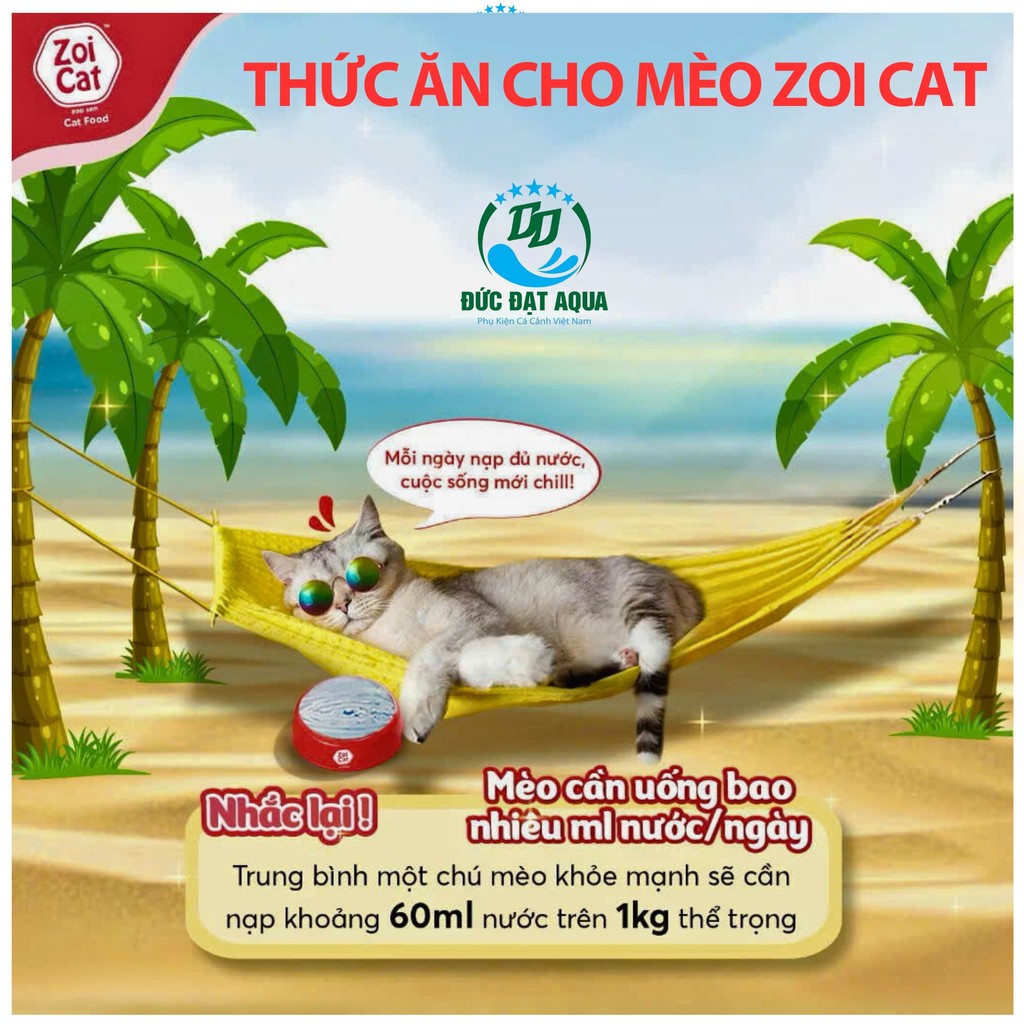 Thức ăn cho mèo Zoi Cat, hạt cho mèo - bao 20kg - có 20 gói nhỏ 1kg 2