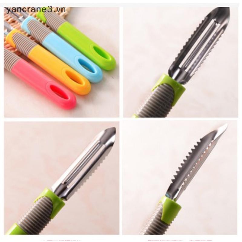 {YAN3} Dụng cụ gọt vỏ rau quả sáng tạo màu sắc Nhà bếp Dụng cụ cạo đa năng Dụng cụ gọt trái cây Dụng cụ gọt vỏ rau quả {yancrane3.vn}