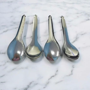 Combo 10 Muỗng INOX Sáng Bóng Không Gỉ Sét Ăn Cơm, Cháo, Súp Cao Cấp