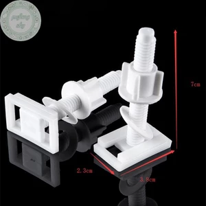PUSKY Nắp Bồn Cầu Bản Lề Bu Lông Sửa Chữa Phụ Kiện Vít Vòng Đệm Bộ Đa Năng Thay Thế Nắp Bồn Cầu Bộ Ốc Vít VN
